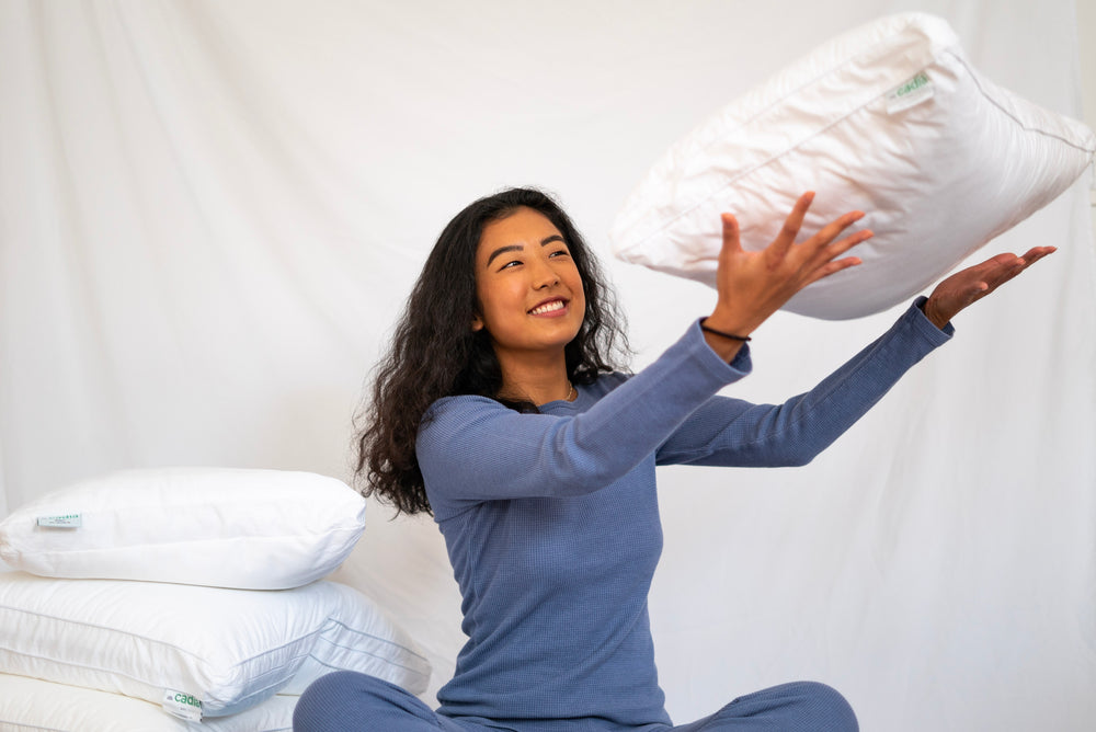 
                  
                    We will recycle your old pillow, on us
                  
                
